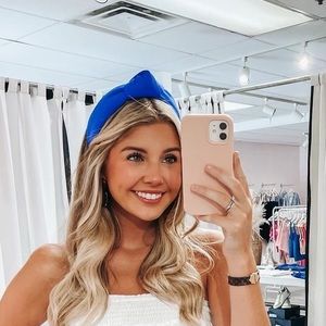 Boutique Royal Blue Knot Headband